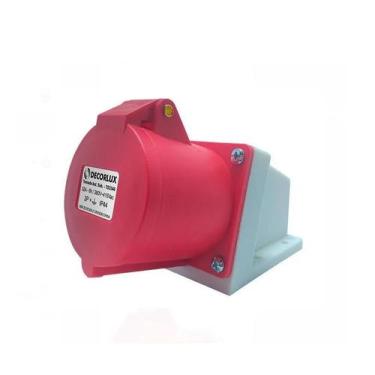 Imagem de Plugue Industrial de Tomada Fêmea 32A 380-415V 3P+T 6H VM - Decorlux