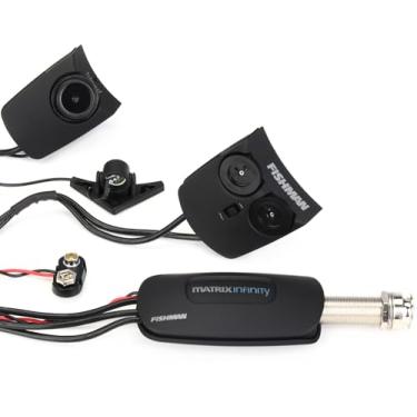 Imagem de Captador e Pré Fishman Matrix Mic Blend - Rastilho largo - PRO-MAT-MBV