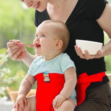 Imagem de Cadeira Alimentação Cinto Infantil Portátil Assento De Bebê