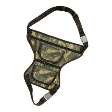 Imagem de Pochete de perna multiuso impermeável com alça regulável - BellaPesca,