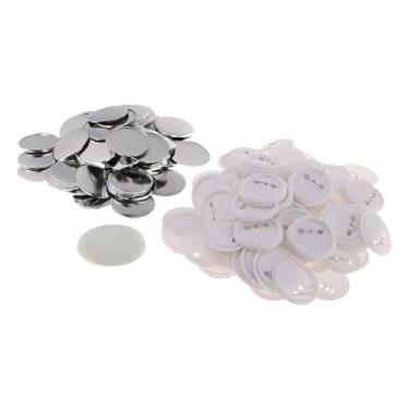 Imagem de Vaveren 100x suprimentos para fazer emblemas DIY, emblemas para botões, suprimentos para fabricantes de botões, peças para máquinas de fabricação de, M
