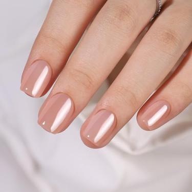 Imagem de RTKHFZE Unhas Postiças De Gel Quadrado Macio Com Cola, Encaixe Perfeito, Cola Reutilizável Em 16 Tamanhos - Kit 32 Peças