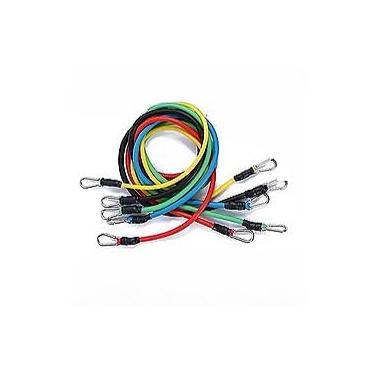 Imagem de KIT Elásticos Extensores + 5 Mini Bands Fortes para Treino