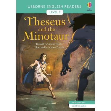 Imagem de Theseus And The Minotaur - Usborne English Readers - Level 1 - Book With Activities And Free Audio