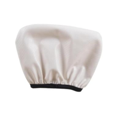 Imagem de menolana Capa de encosto para banco traseiro, suporte para encosto de ciclista, capa protetora elástica universal à prova de chuva para de bicicleta elétrica, Branco