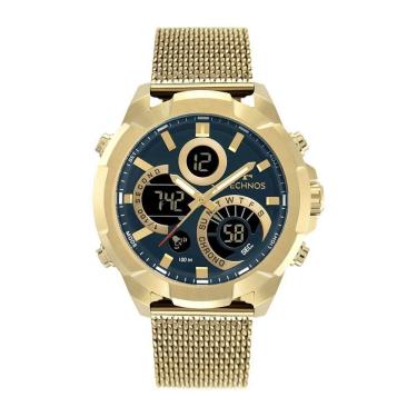 Imagem de Relógio Technos Masculino Digitech Dourado - W23721aae-1a W23721aae-1a