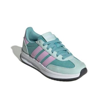 Imagem de adidas Tênis infantil unissex Run 70s 2.0, Mint Ton/Bliss Lilac/Halo Mint, 20