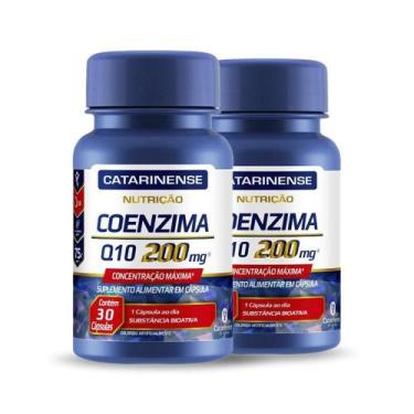 Imagem de Kit 2 Coenzima Q10 200Mg Catarinense 30 Cápsulas