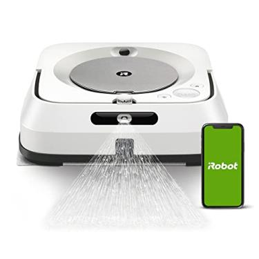 Imagem de iRobot Braava Jet M6 (6110) Ultimate Robot Mop - Wi-Fi conectado, jato de precisão, mapeamento inteligente, funciona com Alexa, ideal para vários cômodos, recargas e currículos