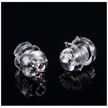 Imagem de VCOROS Pino de filme antiembaçamento universal sem neblina para capacete de motocicleta para inserção de pinlock (pino de três componentes