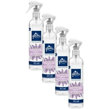 Imagem de Kit 4 Odorizador Ambiente Relax Lavender Glade Home Fragrance Frasco 265ml cada
