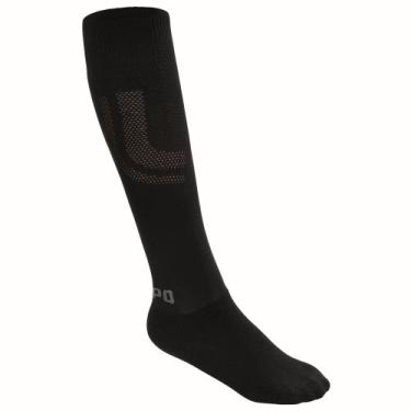 Imagem de Meião Infantil Lupo Kids Futebol 02810-005, Preto, M (29-32)