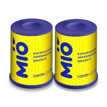 Imagem de Kit 2 Esparadrapo Impermeável Mió Branco 10cm X 4,5m 1 Unidade