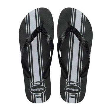 Imagem de Sand.hav.color essential preto/preto 43/4 - Havaianas, 43-44