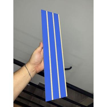 Imagem de Painéis Ripados autocolante (50, Azul Escuro)