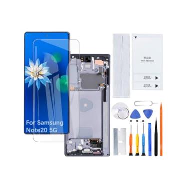 Imagem de Kit de montagem de tela LCD para Samsung Galaxy Note20 5G TFT N981B N981B/DS N981U (cinza com moldura, sem impressão digital)