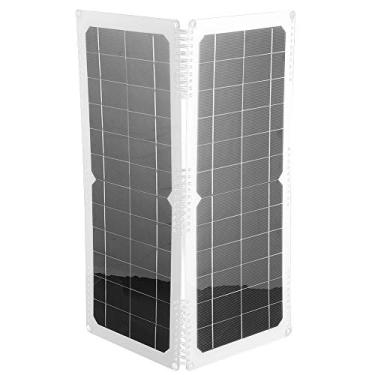 Imagem de Fafeicy 12V 20W Painel Solar Portátil para Suprimentos Ao Ar Livre, Prático e Prático, Adequado para Carros, Campistas, Barcos, Motores, etc.