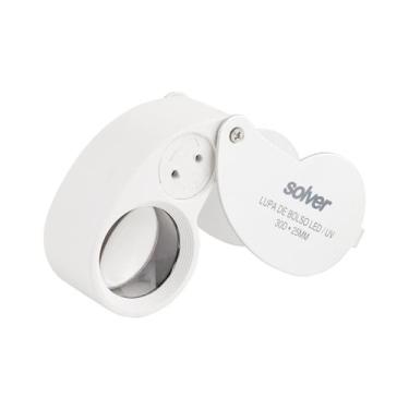 Imagem de Lupa de Bolso 30X LED/UV Solver SLD-131