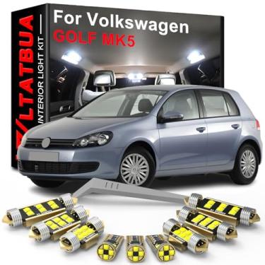 Imagem de WLTATBUA Kit de luz interior LED pacote de substituição para Volkswagen VW GOLF 5 MK5 2004 2005 2006 2007 2008