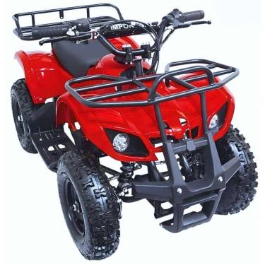 Imagem de Mini Quadriciclo a Gasolina 49 CC Partida Elétrica Vermelho IMPORTWAY