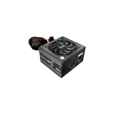 Imagem de Fonte De Alimentação 600W 80 Plus Bronze Preta K-mex Ez8898b