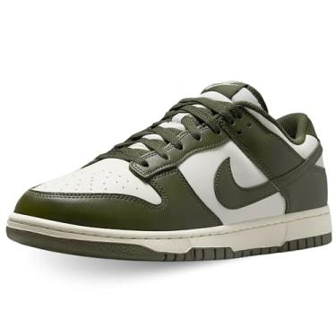 Imagem de Nike Tênis masculino retrô Dunk Low (HF5441-102, marfim claro/cáqui cargo), Marfim claro/cáqui cargo, 45