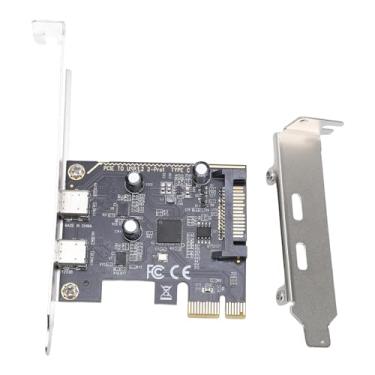 Imagem de Zopsc 2 Porta USB Tipo C PCIE Card PCI Express Adapter Card Com Velocidade de 5 Gbps para Desktop PC