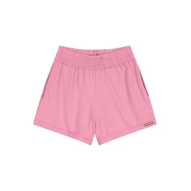 Imagem de Shorts Básico Infantil Menina Em Moletinho Brandili