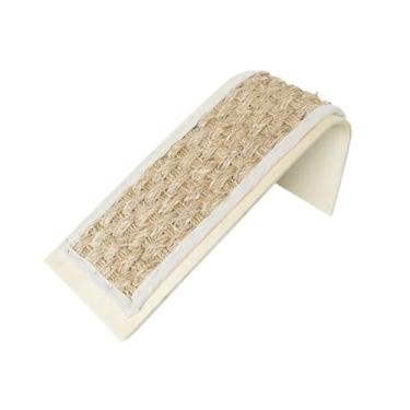 Imagem de JAMBO PET Arranhador para Gatos,Rampa de Sisal, Feito de Materia Comprensada e Grama Marinha