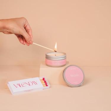 Imagem de Vela Aromática Premium 90g 20h (Pêssego com Peônias)