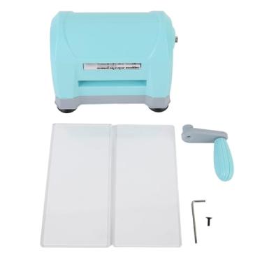 Imagem de Die Cutting Machine Manual Scrapbooking Máquina de corte de corte A6 pequena ferramenta de artesanato portátil para cartões de felicitações Decoração de casa ABS 15,5 x 12 x 10cm