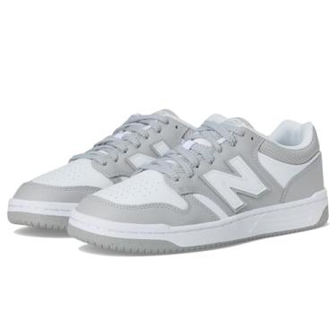 Imagem de New Balance Tênis unissex adulto 480 V1, Cinza/branco, 41