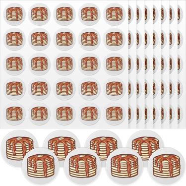 Imagem de Adesivos de capacete de futebol Gueevin Pancake Block 200 unidades