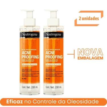 Imagem de Sabonete Em Gel Acne Proofing Tira Toda Oleosidade Do Rosto - Neutroge