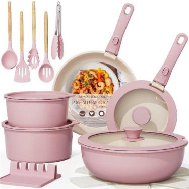 Imagem de Conjunto de utensílios de cozinha Astercook 21 unidades antiaderentes 