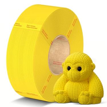 Imagem de ANYCUBIC - Recarga de filamento PLA de 1,75 mm, filamento de impressora 3D, para bobinas reutilizáveis, precisão dimensional +/- 0,02 mm, adequado para a maioria das bobinas reutilizáveis, 1 kg