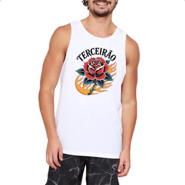 Imagem de Camiseta Regata Terceirao Rosa Flamejante - Alearts, EG