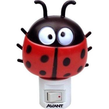 Imagem de Luz Noturna Led Abajur Tomada C/Personagem 1w Amarela Avant Infantil C