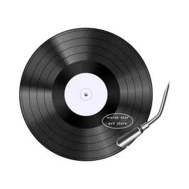 Imagem de Citações Motivacionais Em Pôster De Vinil Retro Com Fita De Áudio, Art