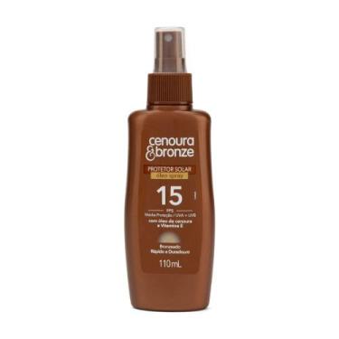 Imagem de Óleo Bronzeador FPS 15 Cenoura e Bronze 110ml - Cenoura & Bronze, 110M