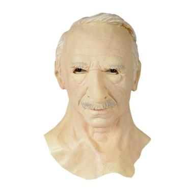 Imagem de Máscara de látex de Halloween Old Man Headgear efeito realista máscara