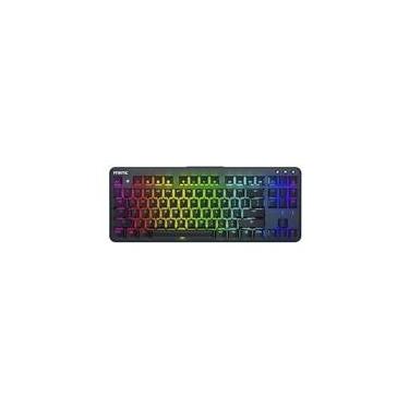 Imagem de Teclado Gamer Fnatic MiniStreak Silent, RGB, USB, US, Preto - C-KB0002