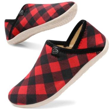 Imagem de Chinelos domésticos Spesoul Fuzzy para mulheres/homens com forro de pe