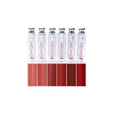 Imagem de Batom Matte Sweet Lips Vivai – 6 Cores Vibrantes e Intensas | Textura Macia, Longa Duração e Embalagem Elegante (3g) (Cor 6)