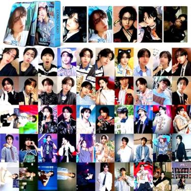 Imagem de Kit 55 Photocards Stray Kids – Felix, Bang Chan, Hyunjin, Han, Lee Know, Seungmin, I.N, Changbin – Cartões Lomo (Kit 55 Photocards Stray Kids – HAN)