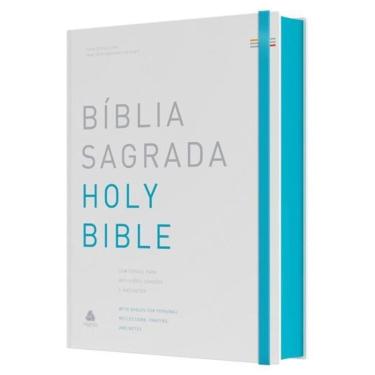 Imagem de Biblia Sagrada Holy Biblie - Bilingue - Portugues E Ingles - Peace
