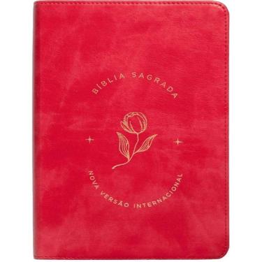 Imagem de Biblia Sagrada Letra Grande - Courosoft Rosado, Leitura Perfeita: Nova Versao Internacional