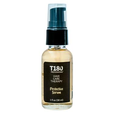 Imagem de T180 PROFESSIONAL Protetor térmico para cabelos – soro antifrizz de 30 ml – proteção contra o calor para cabelos – natural e sem parabenos – protetor de calor vegano para proteção e brilho do cabelo