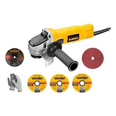 Imagem de 2X Esmerilhadeira Angular Dewalt Dwe4020 800W + Kit Discos