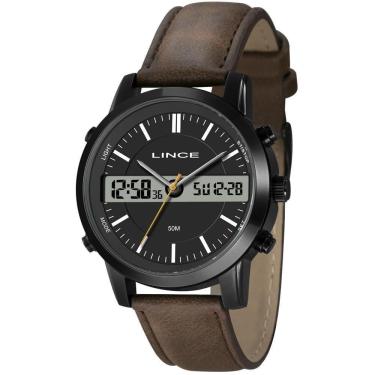 Imagem de Relógio Lince Masculino Mac4764L46 P1Mx Anadigi Black